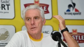 تصريح مثير.. مدرب جنوب إفريقيا يعلن هدف الفوز ضد الكاميرون